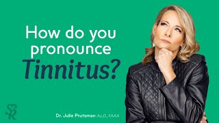 How do you pronounce tinnitus [upl. by Mylander]