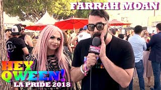 FARRAH MOAN at LA Pride 2018  Hey Qween [upl. by Ormiston]