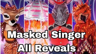 Masked Singer UK Season 4 All Reveals [upl. by Kealey]