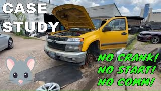 CHEVY COLORADO NO START NO COMMUNICATION DIAGNOSIS [upl. by Eleahcim206]