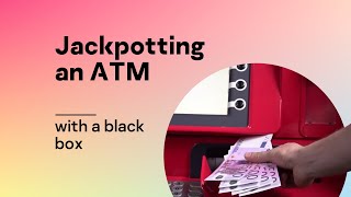 Jackpotting an ATM with a black box [upl. by Saref]