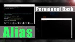 Linux How To Set Up Permanent Bash Alias [upl. by Aria378]