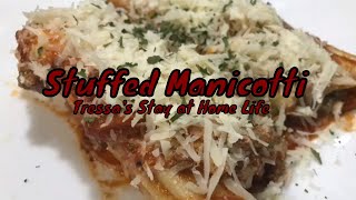 Stuffed Manicotti Recipe [upl. by Eilahtan274]