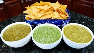 How to make The BEST Salsa Verde Recipe  Boiled Fresh or Roasted Salsa [upl. by Ailin]