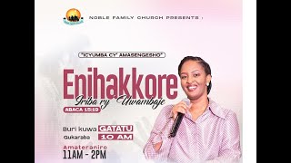 ENIHAKKORE with Apostle Mignonne KABERA 31 August 2022 [upl. by Linea]