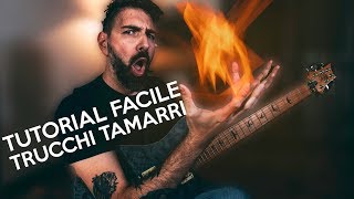 LE 6 TECNICHE ROCK PIÙ TAMARRE e facili  Tutorial Chitarra  Nabla 1987 v2 [upl. by Ajnin]