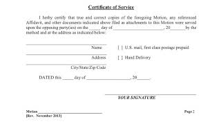 Motion Packet Forms [upl. by Lynde]