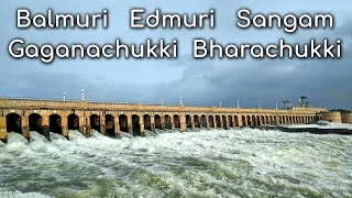 KRS Dam water release  Balmuri Edmuri Gaganachukki Bharachukki Karnataka tourism  KRS Dam Mysore [upl. by Flaherty242]