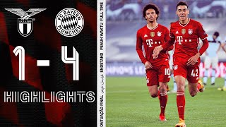 Jamal Musiala breaks club record Highlights Lazio Rom vs FC Bayern 14 [upl. by Aylatan137]