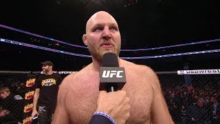 Fight Night New Orleans Ben Rothwell Octagon Interview [upl. by Descombes62]