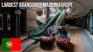 URBEX  Explored the biggest abandoned mall in Europe [upl. by Drooff]