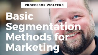 Basic Market Segmentation Models [upl. by Solly]