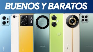 Los 11 MEJORES móviles buenos y baratos  TOP Celulares 2024 [upl. by Adialeda448]