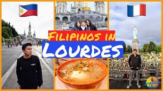 FILIPINOS IN LOURDES  How to Get to Lourdes  France Travel [upl. by Emelda134]