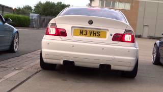 BMW E46 M3 Exhaust comparison  Eisenmann V Supersprint V OEM [upl. by Vish]