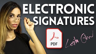 FREE Options to Sign PDF  Make an Electronic Signature [upl. by Masao]