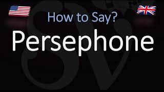 How to Pronounce Persephone CORRECTLY English American Name Pronunciation [upl. by Brookes]