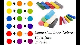 Como combinar colores con plastilina [upl. by Adham]