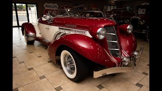 1932 Auburn Boattail Speedster Supercharged [upl. by Meletius76]