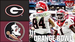 Orange Bowl Georgia Bulldogs vs Florida State Seminoles  Full Game Highlights [upl. by Ellebanna]