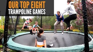 Our Top Eight Trampoline Games [upl. by Nelyaw]