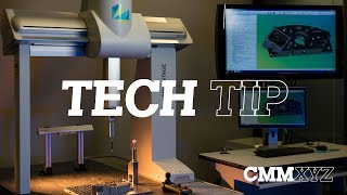 PCDMIS QuickScan  CMM Tech Tips  CMMXYZ [upl. by Eelarbed]