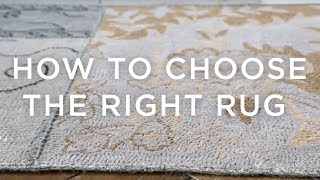 How To Choose The Right Rug A Guide From west elm [upl. by Renell810]