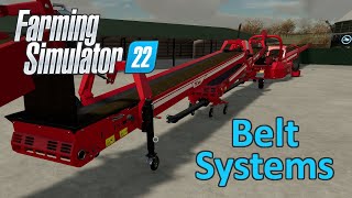 Farming Simulator 22 Tutorial  Belt Systems [upl. by Arlyne]