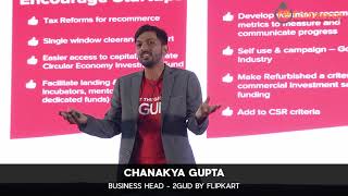 Recommerce Expo 2019  Chanakya Gupta Business Head 2GUD by Flipkart [upl. by Croom]