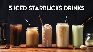 5 Iced Starbucks Drinks That You Can Easily Make At Home [upl. by Nowujalo76]