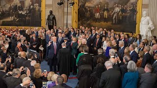 The 60th Inaugural Ceremonies at the US Capitol [upl. by Gretna]