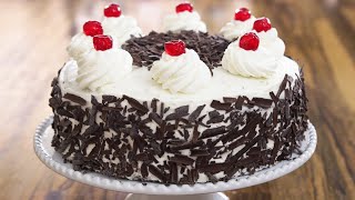 Black Forest Cake Recipe [upl. by Ohcirej]