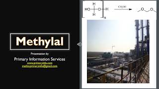 Methylal  Trade Technology Project Information [upl. by Annas]