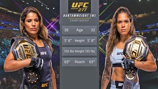 UFC 277 Julianna Peña vs Amanda Nunes 2 Full Fight [upl. by Akibma]