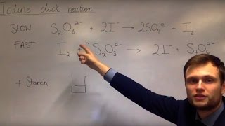 Iodine clock reaction year 13 ALevel Chemistry [upl. by Assirem]