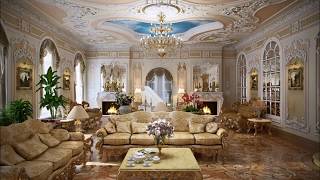 ROCOCO STYLE  LOUIS XV LOUIS XVI Interior Design 💫 [upl. by Akeihsal]