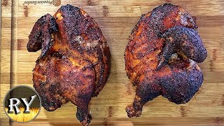 Simple BBQ Chicken On The Weber Kettle [upl. by Arhat512]