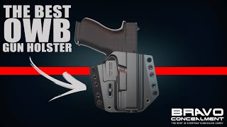 The BEST OWB Gun Holster  Bravo Concealment [upl. by Poulter]