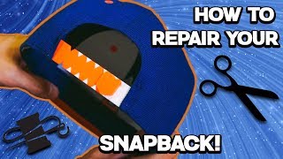 DIY How to Replace and Modify your Snapback Strap [upl. by Purpura]