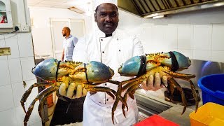 Food in Sri Lanka  15 KG MONSTER Crab Curry Family Recipe in Colombo Sri Lanka [upl. by Mitran]