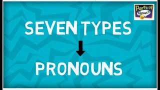 Seven Types of Pronouns  Parts of Speech [upl. by Siednarb]