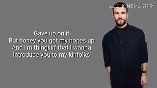 Kinfolks Lyric Video  Sam Hunt [upl. by Auroora642]