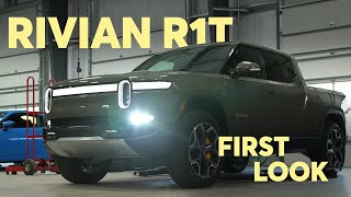 Rivian R1T First Look  Consumer Reports [upl. by Meluhs]