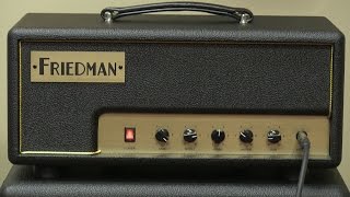 Friedman PT20 Tube Amplifier Review by Sweetwater Sound [upl. by Keavy]