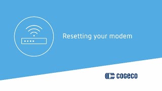 Resetting Your Modem [upl. by Balcke]