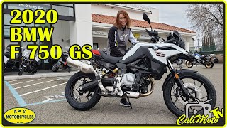 2020 BMW F 750 GS Review [upl. by Basilius]