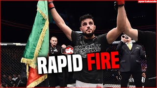 Rapid fire with Nasrat Haqparast [upl. by Rednas]