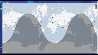 Advanced Live Map  MarineTraffic Online Services [upl. by Etteve779]