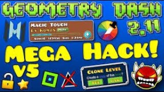 Geometry Dash Mega Hack v5 [upl. by Prima]