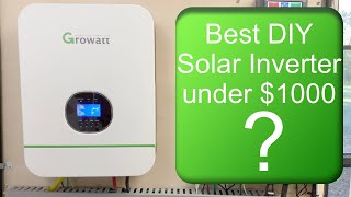 Growatt SPF3000TL 3000 watt 48v Solar Inverter Review [upl. by Fagen827]